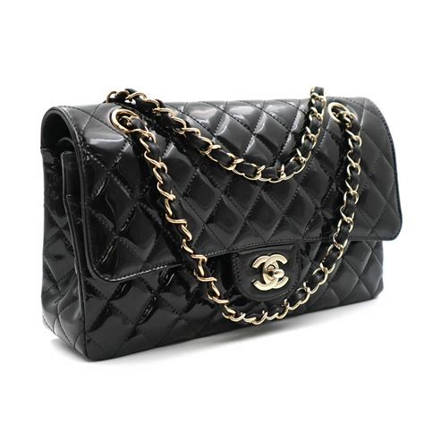 chanel quilted leather handbags|chanel black classic quilted handbag.